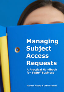 Managing Subject Access Requests - Front Cover